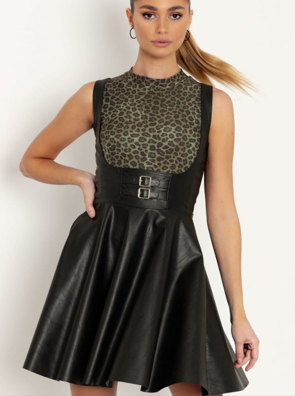 BlackMilk Route 666 Underbust Corset Dress
